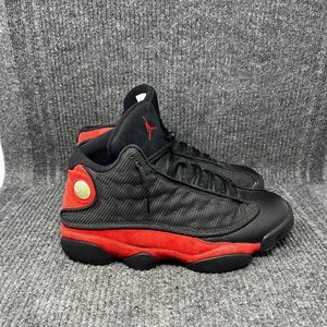 Nike Air Jordan 13 Retro Bred 2017 Black Red Shoes Mens Size 12 414571-004